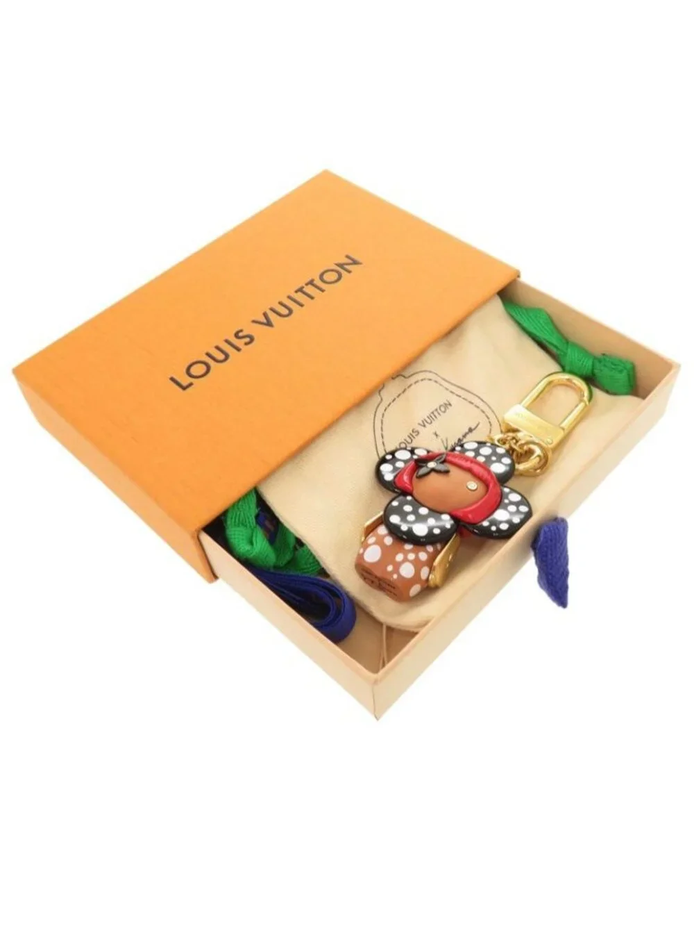 Louis Vuitton YK Porte Cles Vivienne Infinity Dot Yayoi Kusama Key